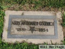 Mary J. Mcdonald Goodrich