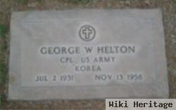 George W Helton