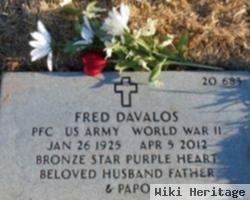 Pfc Fred Davalos