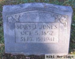 Mary J Clarke Jones