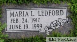 Maria L Ledford