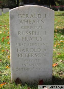 Cpl Gerald James A'hearn