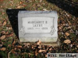 Margaret E Sayre