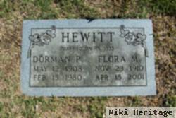 Dorman P Hewitt