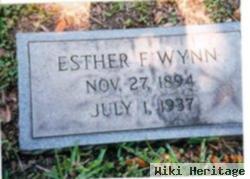 Esther F Nelson Wynn