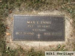 Max Eugene Ennis