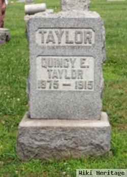 Quincy E. Taylor