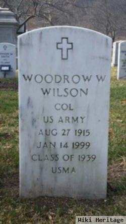 Col Woodrow William Wilson