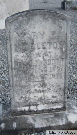 Mary E. Middleton Scott