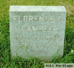 Florence C Cunningham Gamble