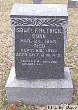 Israel F Hetrick