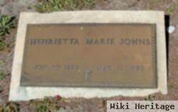 Henrietta Marie Johns