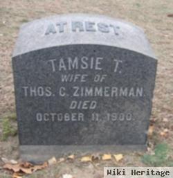 Tamsie T. Kauffman Zimmerman