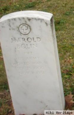 Harold Bolin