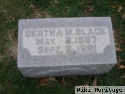 Bertha M Black