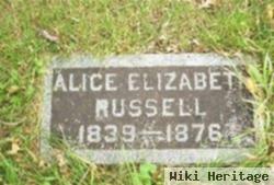 Alice Elizabeth Howell Russell