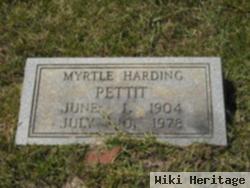 Myrtle Margaret Harding Pettit