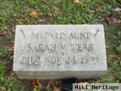 Sarah V Webb