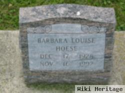 Barbara Louise Knaak Hoese