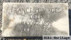 Frances D. "delp" Wages