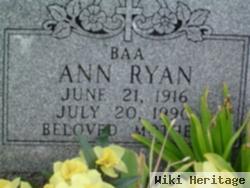 Ann Ryan