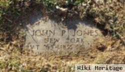 John P Jones