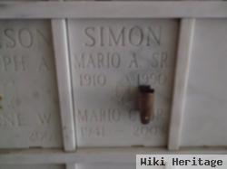 Mario A Simon, Sr