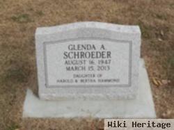 Glenda A Hammond Schroeder