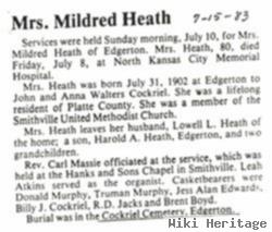 Gladys Mildred Cockriel Heath