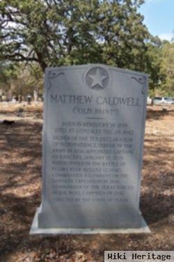 Col Matthew "old Paint" Caldwell