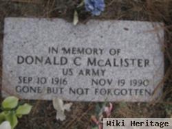 Donald C. Mcalister