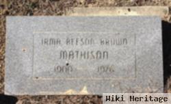 Irma Beeson Brown Mathison