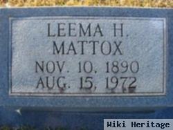 Jimmie Leema Hudson Mattox