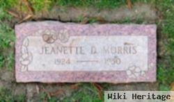 Jeanette Dinese Simotas Morris