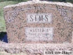 Walter Pleasant Sims