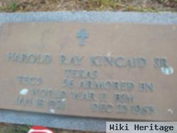 Harold Ray Kincaid, Sr