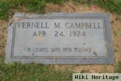 Vernell M Campbell