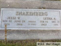 Letha Alice Snakenberg