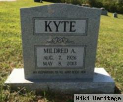 Mildred A Kyte