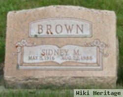 Sidney M Brown