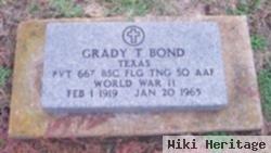 Grady T Bond