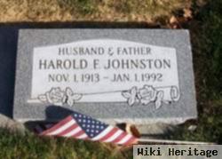 Harold F Johnston