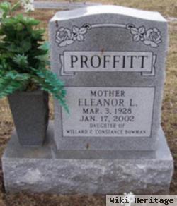 Eleanor L Bowman Proffitt