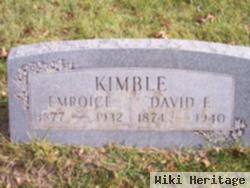 David E. Kimble