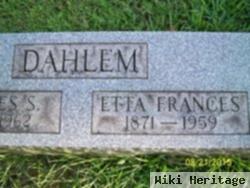 Etta Frances Dahlem