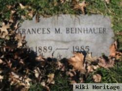 Frances M Beinhauer