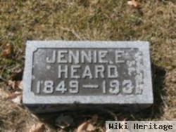 Jennie E Heard