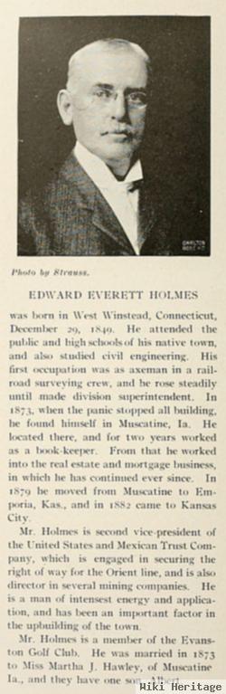 Edward Everett Holmes