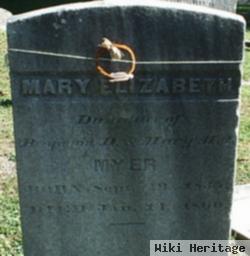 Mary Elizabeth Myer