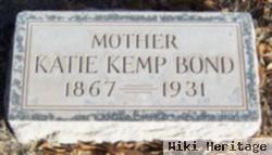 Mary Catherine "katie" Kemp Bond